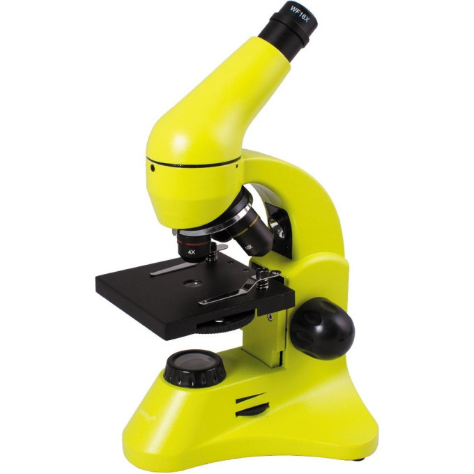 Микроскоп LEVENHUK Rainbow 50L PLUS Lime / Лайм 69054